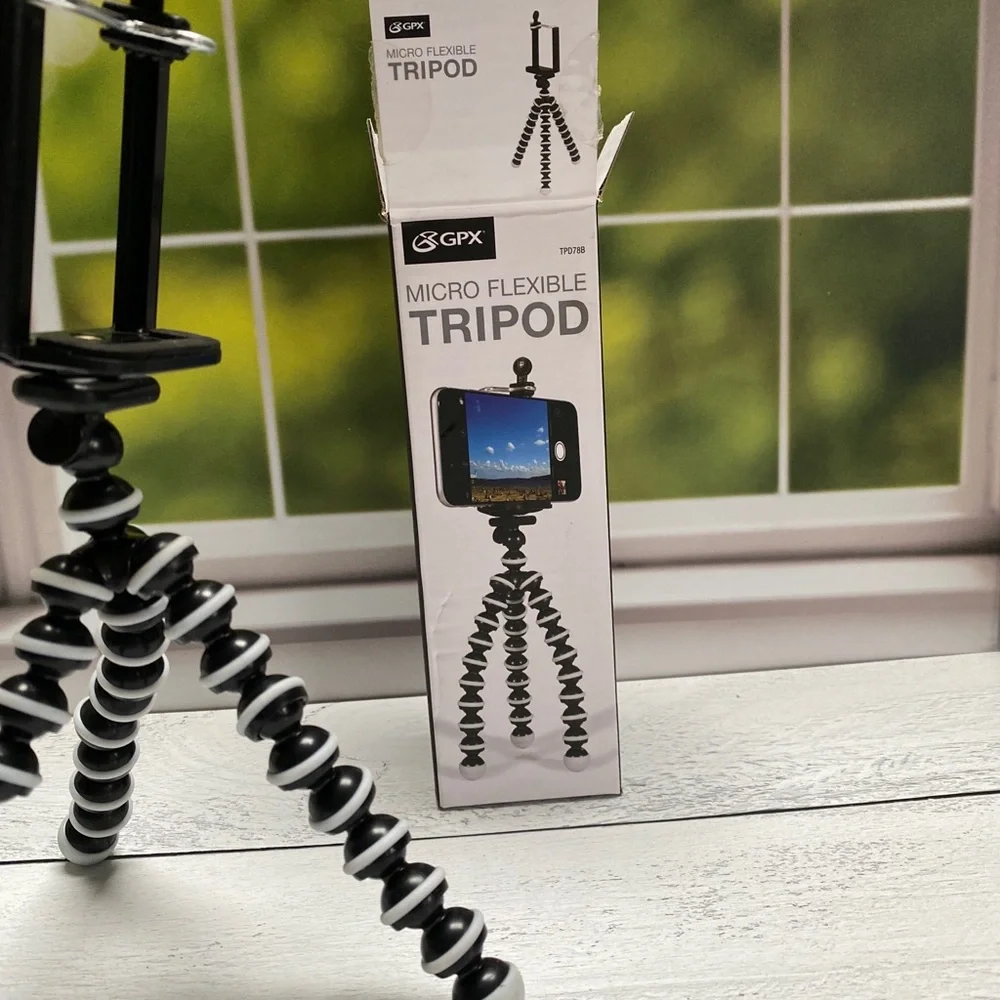 GPX Micro Flexible Tripod 6'